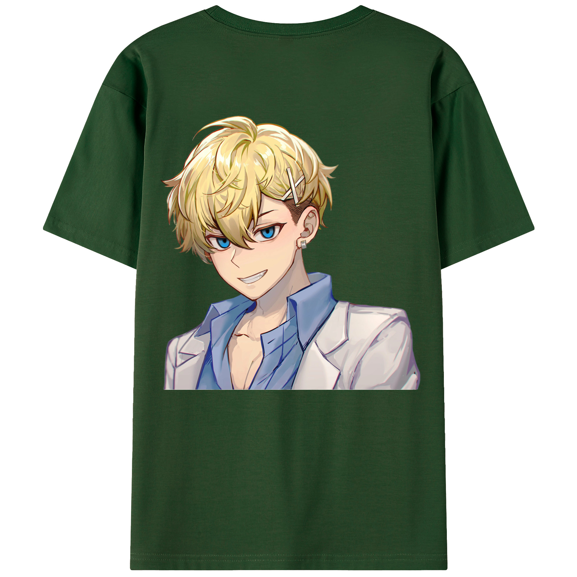 （画像用） 東京リベンジャーズ Tokyo Revengers 綿100％半袖Tシャツ（背面プリント）